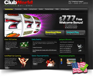 USA Online Casino Club world casino